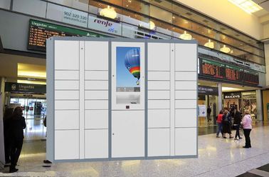 Умные шкафчики КРС электронные общественные арендные арендные с различными языками УИ приборов оплаты для аэропорта