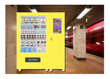 Подгонянные шкафчики автомата еды еды для автовокзала, автомата сэндвича